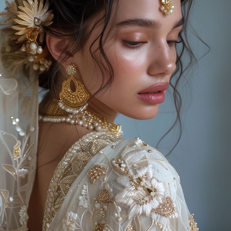 Natural Bridal Makeup by annie shah makeup artist London UK