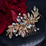 Celeste Pearl & Crystal Hair Comb