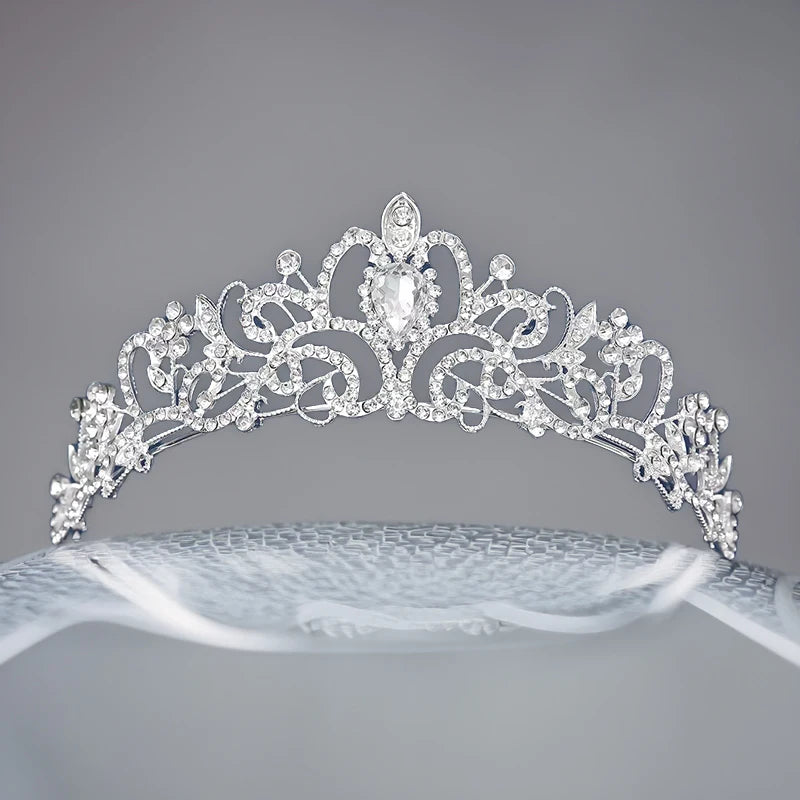 affordable crystal bridal tiar
