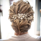Charlotte Floral Bridal Hairpiece