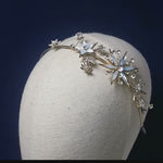 Crystal Stars Bridal Headband - Wedding Hair Accessories