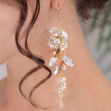 Sasha Gold Hair Vine - Modern Bridal Accessory