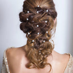 Bridal Pearl & Crystal Hair pins | Hair Accessories for Wedding Guests