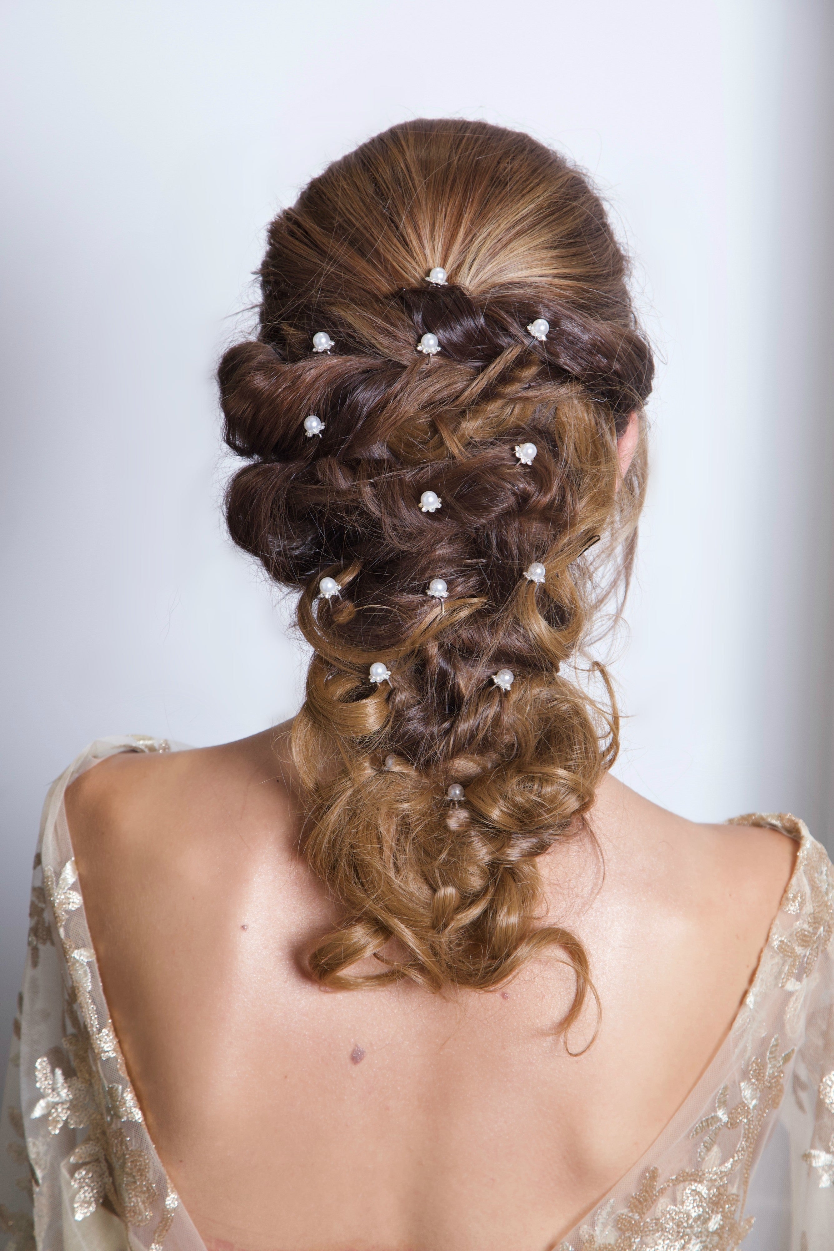 Bridal Pearl & Crystal Hair pins | Hair Accessories for Wedding Guests