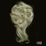 Holly Hairpiece Extensions for Messy Curly Bun & Updo