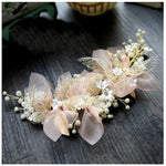 Pearl & Crystal Studded Hair Vine | Bridal Accessories for Hair