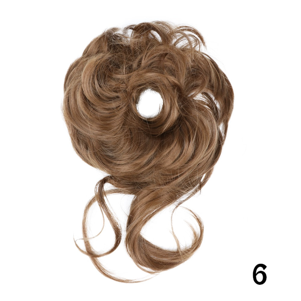Hairpiece Extensions for Messy Curly Bun & Updo For Women