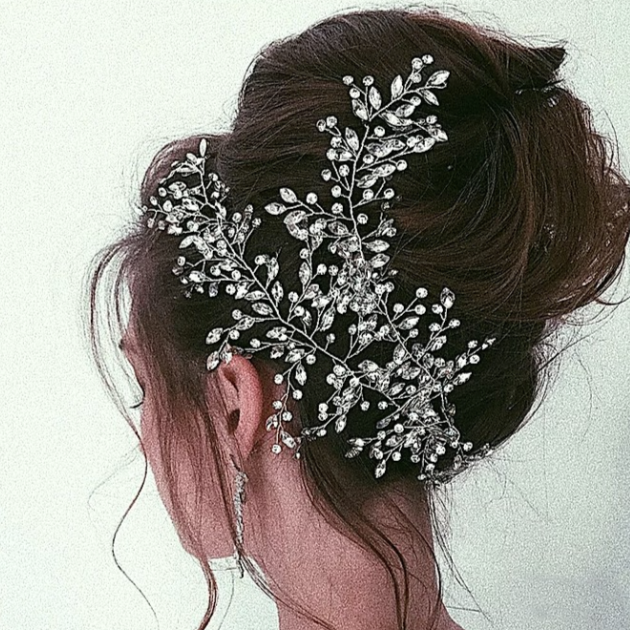 hair vine accessories for a wedding