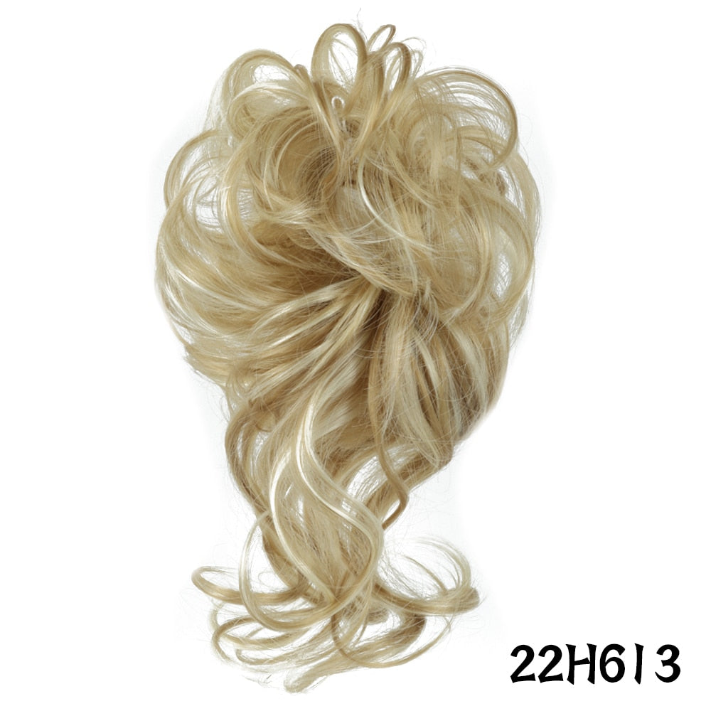 Hairpiece Extensions for Messy Curly Bun & Updo For Women