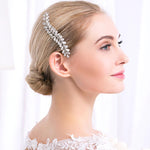 Silver Bridal Crystal Hair Comb