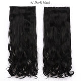 One Piece Curly Clip in Synthetic Hair Extensions