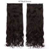 One Piece Curly Clip in Synthetic Hair Extensions