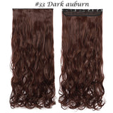 One Piece Curly Clip in Synthetic Hair Extensions