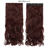 One Piece Curly Clip in Synthetic Hair Extensions