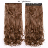 One Piece Curly Clip in Synthetic Hair Extensions