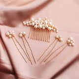 Pearl Wedding Hair Pins wedding hairpieces for the bride