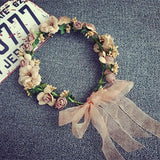 Flower Girl Bohemian Crown Hairpiece