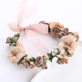 Flower Girl Bohemian Crown Hairpiece