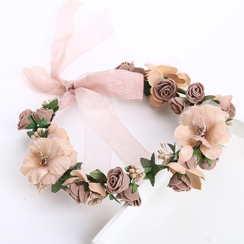 Flower Girl Bohemian Crown Hairpiece