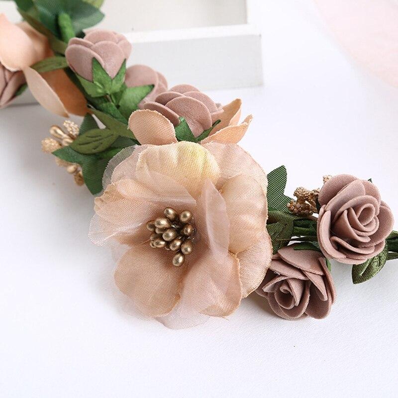 Flower Girl Bohemian Crown Hairpiece
