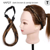 Fishtail Braided Stretch Headband Hairpiece for Women, UK