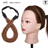 Fishtail Braided Stretch Headband Hairpiece for Women, UK