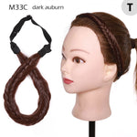 Fishtail Braided Stretch Headband Hairpiece for Women, UK