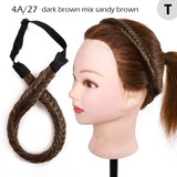 Fishtail Braided Stretch Headband Hairpiece for Women, UK