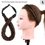 Fishtail Braided Stretch Headband Hairpiece for Women, UK