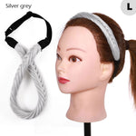 Fishtail Braided Stretch Headband Hairpiece for Women, UK