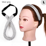 Fishtail Braided Stretch Headband Hairpiece for Women, UK