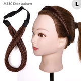 Fishtail Braided Stretch Headband Hairpiece for Women, UK