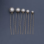 Pearl Wedding Hair Pins (Set of 18) - Bridal Hair Accessories