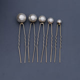Pearl Wedding Hair Pins (Set of 18) - Bridal Hair Accessories