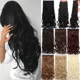 One Piece Curly Clip in Synthetic Hair Extensions