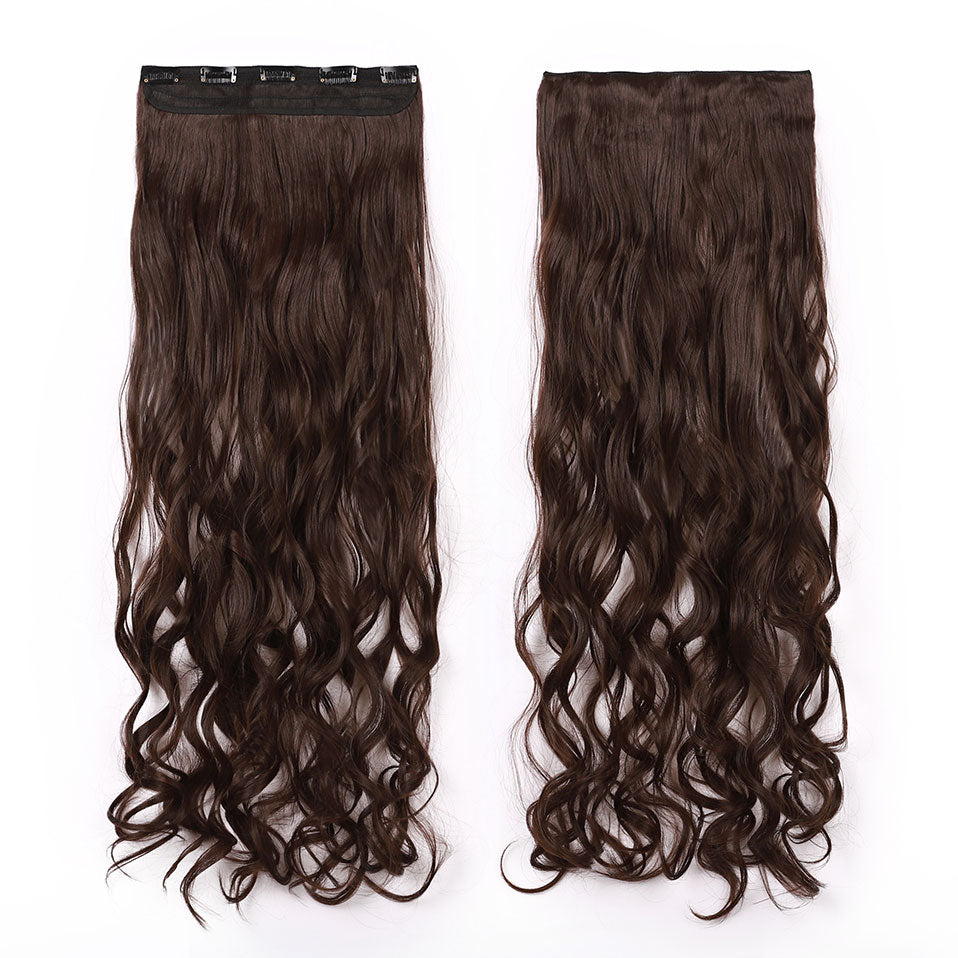 One Piece Curly Clip in Synthetic Hair Extensions