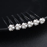 Pearl & Crystal Bridal Hair Pins | Hair Accessories for Wedding Guests