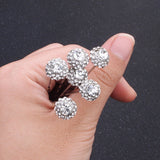 Crystal Ball Wedding Hair pins Accessories