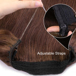 100% Human Hair One Piece Invisible Wire Hair Extensions