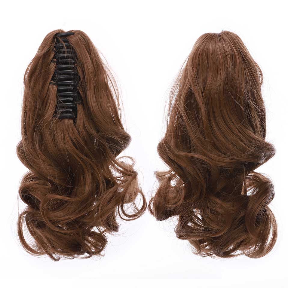 Synthetic Short Wavy Ponytail Hair Extensions