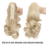 Synthetic Short Wavy Ponytail Hair Extensions