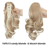 Synthetic Short Wavy Ponytail Hair Extensions
