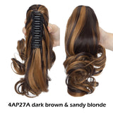 Synthetic Short Wavy Ponytail Hair Extensions