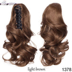 Synthetic Short Wavy Ponytail Hair Extensions