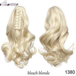 Synthetic Short Wavy Ponytail Hair Extensions