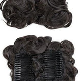 Large Synthetic Clip In Curly Hair Bun for Chignons & Updos
