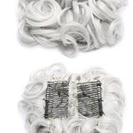 Large Synthetic Clip In Curly Hair Bun for Chignons & Updos