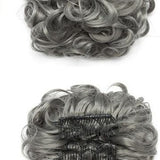 Large Synthetic Clip In Curly Hair Bun for Chignons & Updos
