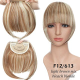 Best Clip In Fringe Blunt Bangs UK - Hair Accessories