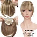 Best Clip In Fringe Blunt Bangs UK - Hair Accessories